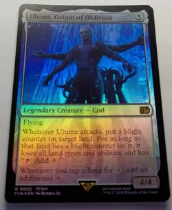ULTIMA, ORIGIN OF OBLIVION Foil - Final Fantasy MTG Magic: the Gathering - Image 2