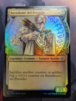 Bartolome del Presidio - LCI - 0301 - MTG - TCG Card SHOWCASE FOIL - Image 1