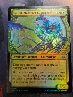Kutzil, Malamet Exemplar - LCI - 0304 - MTG - TCG Card SHOWCASE FOIL - Image 1