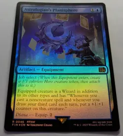 ASTROLOGIAN'S PLANISPHERE Foil - Final Fantasy MTG Magic: the Gathering - Image 2