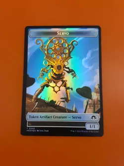 1x Servo & Treasure (0034) | FOIL TOKEN | Modern Horizons 3 | MTG Magic Cards - Image 3