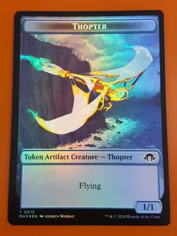 1x Servo & Thopter (0013) | FOIL TOKEN | Modern Horizons 3 | MTG Magic Cards - Image 2