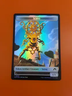 1x Servo & Thopter (0013) | FOIL TOKEN | Modern Horizons 3 | MTG Magic Cards - Image 3