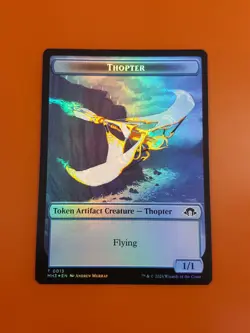 1x Servo & Thopter (0013) | FOIL TOKEN | Modern Horizons 3 | MTG Magic Cards - Image 4