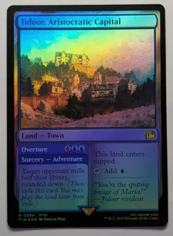 JIDOOR, ARISTOCRATIC CAPITAL Foil - Final Fantasy MTG Magic: the Gathering - Image 1