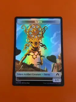 1x Servo & Phyrexian Wurm (0018) | FOIL TOKEN | Modern Horizons 3 | MTG Magic - Image 3