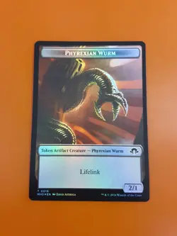 1x Servo & Phyrexian Wurm (0018) | FOIL TOKEN | Modern Horizons 3 | MTG Magic - Image 4