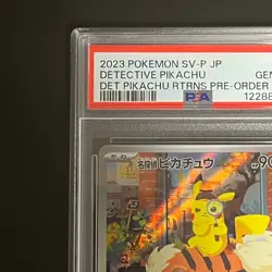 PSA10 Detective Pikachu Pokemon Card Promo - Image 2