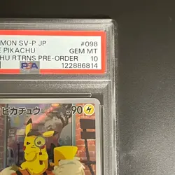 PSA10 Detective Pikachu Pokemon Card Promo - Image 5