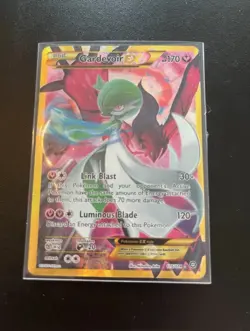 Gardevoir EX 116/114 Steam Siege Full Art Secret Rare Gold Border Pokemon Card - Image 1