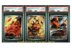 PSA10 Pokemon japanese sv11w White Flare Tepig Pignite Emboar AR sequential set - Image 1