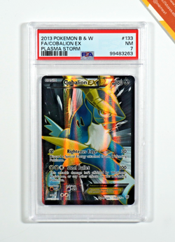 Pokemon PSA 7 Cobalion Ex #133 Full Art Plasma Storm 2013 Inglese - Image 1