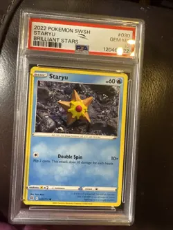 PSA 10 - 2022 POKEMON #030 STARYU Gem Mint 10 SWSH BRILLIANT STARS *POP 2 - Image 2
