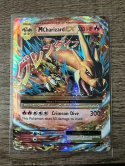 Pokemon TCG XY Evolutions Holo Ultra Rare Mega M Charizard EX 13/108 - Image 1