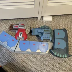2x Yugioh Rare Vintage Duel Disk(s). (Battle City (Original), And Chaos) Faulty - Image 2