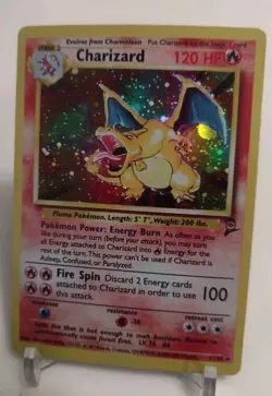 *Custom-made* High Quality,Charizard Base Set 2"Display Card" - Image 3