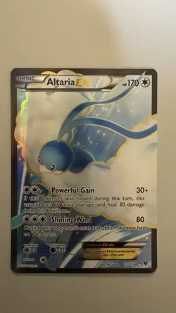 Altaria EX - 123/124 - Pokemon Fates Collide XY Full Art Ultra Rare Card - Image 1