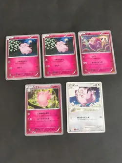 Clefairy 065/096 Japanese Pokemon Card lot Clefable 066/096 XY9 061/080 eb108 - Image 1