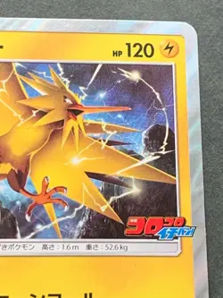 Pokemon card Zapdos 305/SM-P Promo 2018 Japanese Pokemon TCG Holo Rare Nintendo - Image 3