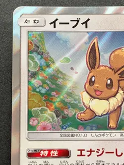 Pokemon card Eevee 245/SM-P PROMO 2018 Pokemon TCG Japanese Holo Rare Nintendo - Image 2