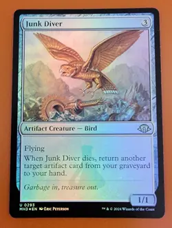 1x Junk Diver | FOIL | Modern Horizons 3 | MTG Magic Cards - Image 1