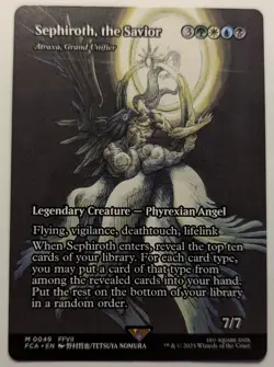 SEPHIROTH, THE SAVIOR - Final Fantasy Through the Ages- MTG Magic: the Gathering - Image 1