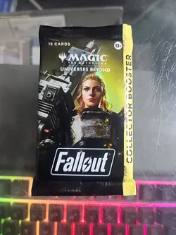 MTG Magic the Gathering Universes Beyond Fallout Collector Booster Pack - Image 1