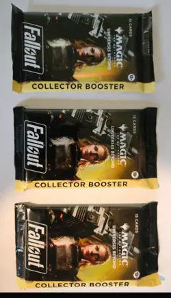 MTG Magic the Gathering Universes Beyond Fallout Collector Booster Pack - Image 1