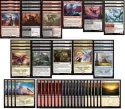 Elite Mardu Dragon Deck - Black Red White - Very Powerful - 60 Card MTG!!! - Image 1
