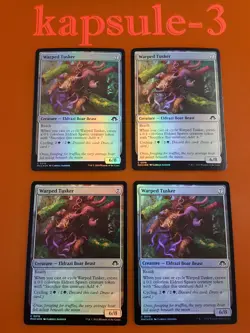 4x Warped Tusker | FOIL | Modern Horizons 3 | MTG Magic Cards - Image 1