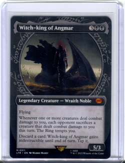 MTG Lord of the Rings - Witch-King of Angmar (Showcase Ring) M 0311! - Image 1