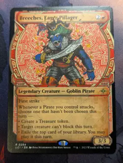Breeches, Eager Pillager - LCI - 0294 - MTG - TCG Card SHOWCASE - Image 1