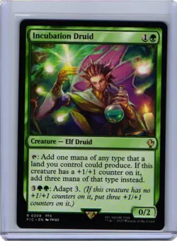 Incubation Druid - 309 - Commander: FINAL FANTASY- Near Mint - MTG - Image 1