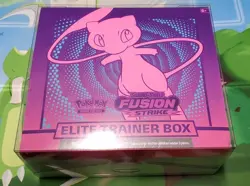 Pokemon TCG Fusion Strike Elite Trainer Box (ETB) New Factory Sealed - Image 1
