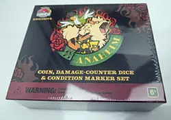 2025 Pokemon Anaheim Worlds Arcanine Coin Damage Counter Dice Marker Set - Image 1