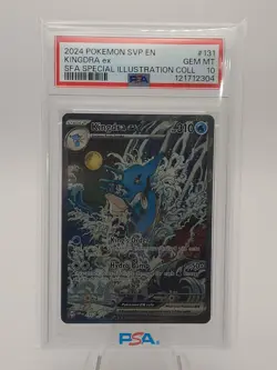 2024 Pokemon SVP en Kindra EX #131 SFA Special Illustration PSA 10 Gem Mint - Image 1