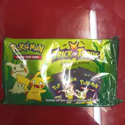 2023 Pokemon BOOster Bundle Trick Or Trade New Sealed 50 Mini packs Halloween - Image 1