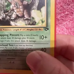 Giovanni's Pinsir 24/132 Gym Challenge Non-Holo Rare Pokemon TCG WOTC - Image 3