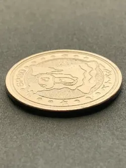 Grimer medal coin Meiji Juice Pokemon Japanese NINTENDO VERY RARE - Image 5