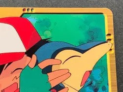 Pokemon Carddass Cyndaquil & Ash NO.88 Pokemon TCG Anime collection Japan Bandai - Image 3