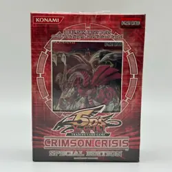 Yugioh Crimson Crisis Special Edition Mini Booster Box Factory Sealed English - Image 1