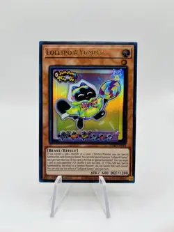 Yugioh Tcg - Lollipo Yummy JUSH-EN018 Ultra Rare 1st Ed. Justice Hunters - Image 1