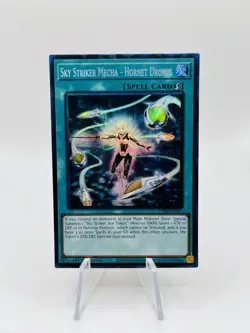Sky Striker Mecha - Hornet Drones (CR) - JUSH- EN053 Yugioh Tcg Justice Hunters - Image 1