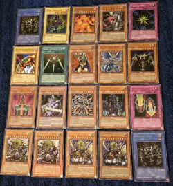 Vintage Yugioh Card LOT (122 Cards) - Image 1