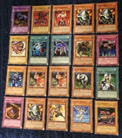 Vintage Yugioh Card LOT (122 Cards) - Image 5