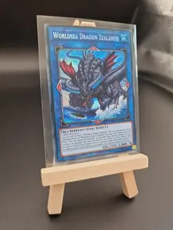 YUGIOH Secret Rare Worldsea Dragon Zealantis MP23-EN193 1st Edition - Image 2