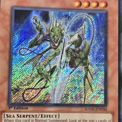 Yugioh Gishki Chain HA05-EN034 1st Edition Ultra Rare - Image 2