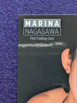 MARINA NAGASAWA First Trading Card RG78 Japanese Model TCG NM - Image 2