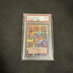 Yu Gi Oh Dark Magician Girl 25th Secret Rare PSA10 Collector Japan Card - Image 1