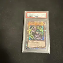 Yu Gi Oh Dark Magician 25th Anniversary Secret Rare PSA10 Japan Card - Image 1